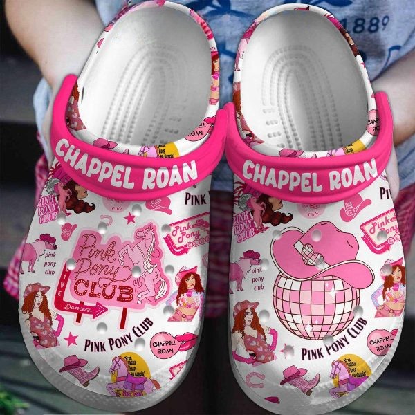 hot beautiful chappell roan white music clogs fast shipping worldwide drhhy