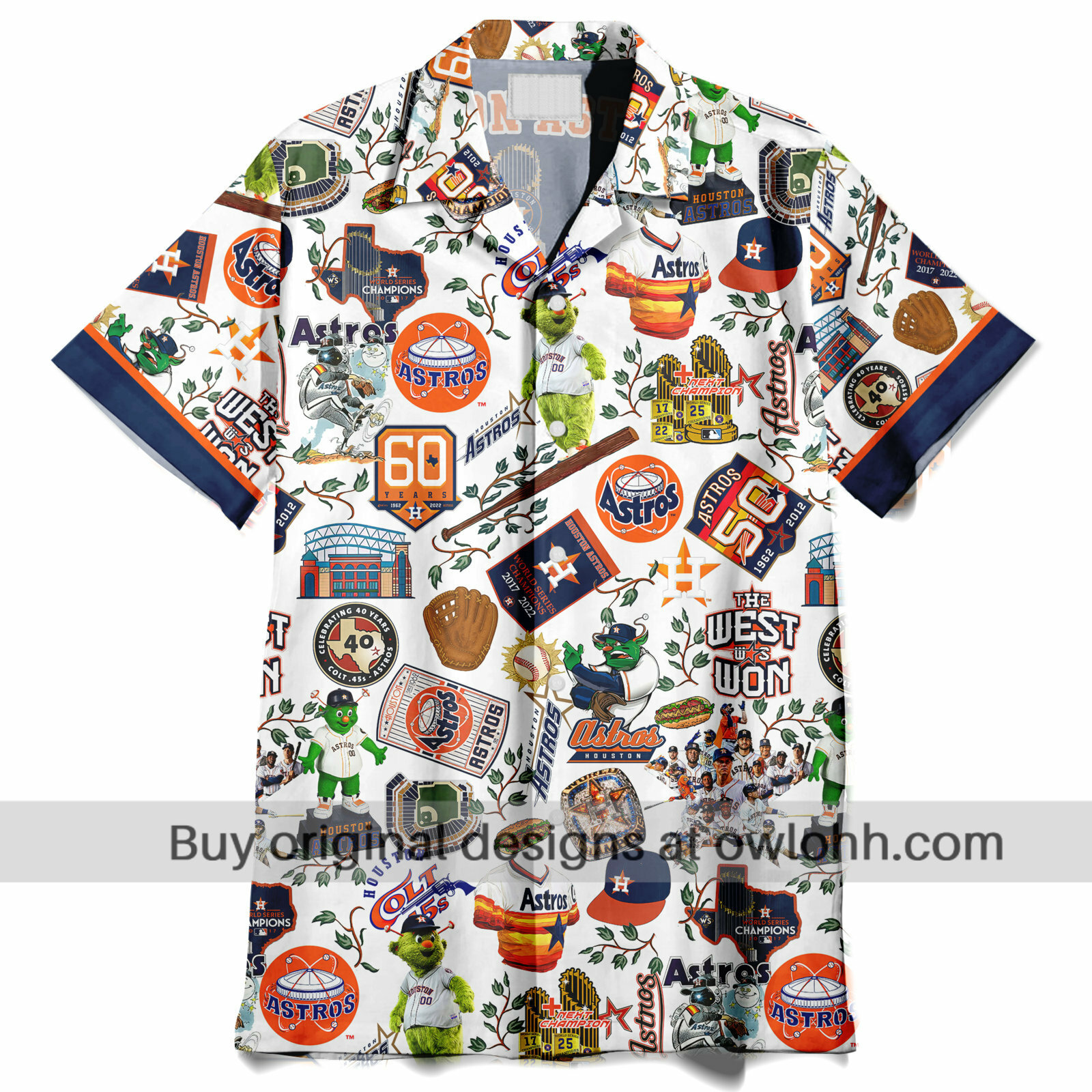 houston astros world series vintage hawaiian shirt owl ohh bfdje