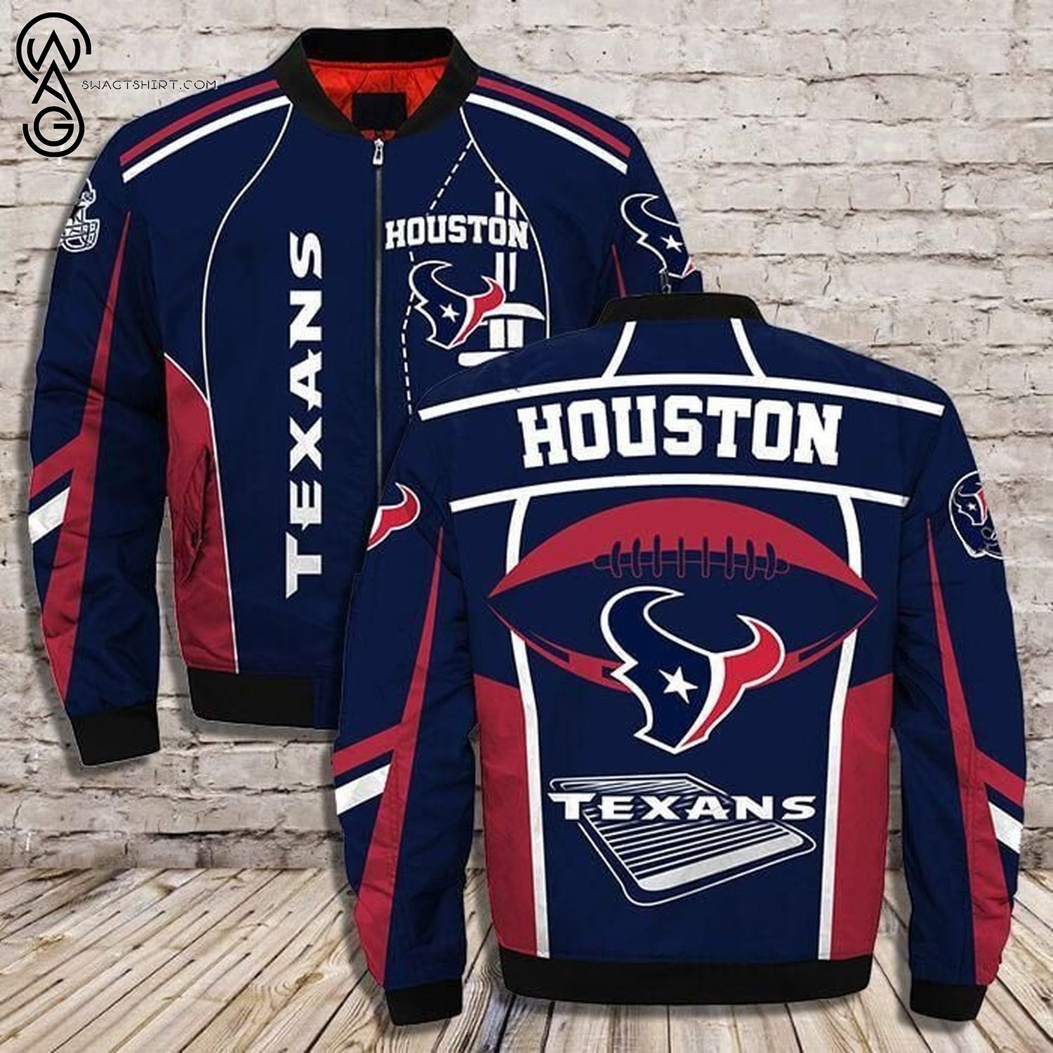 houston texans bomber jacket bg12 kxe7v