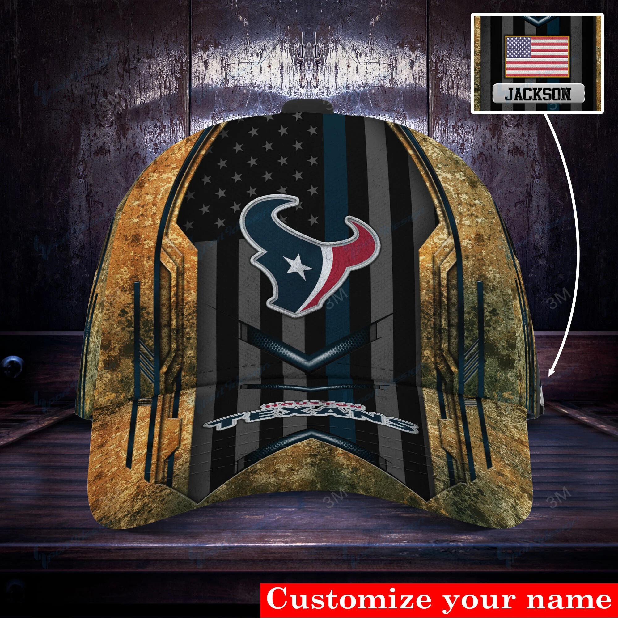 houston texans personalized classic cap bg525 sv8n6
