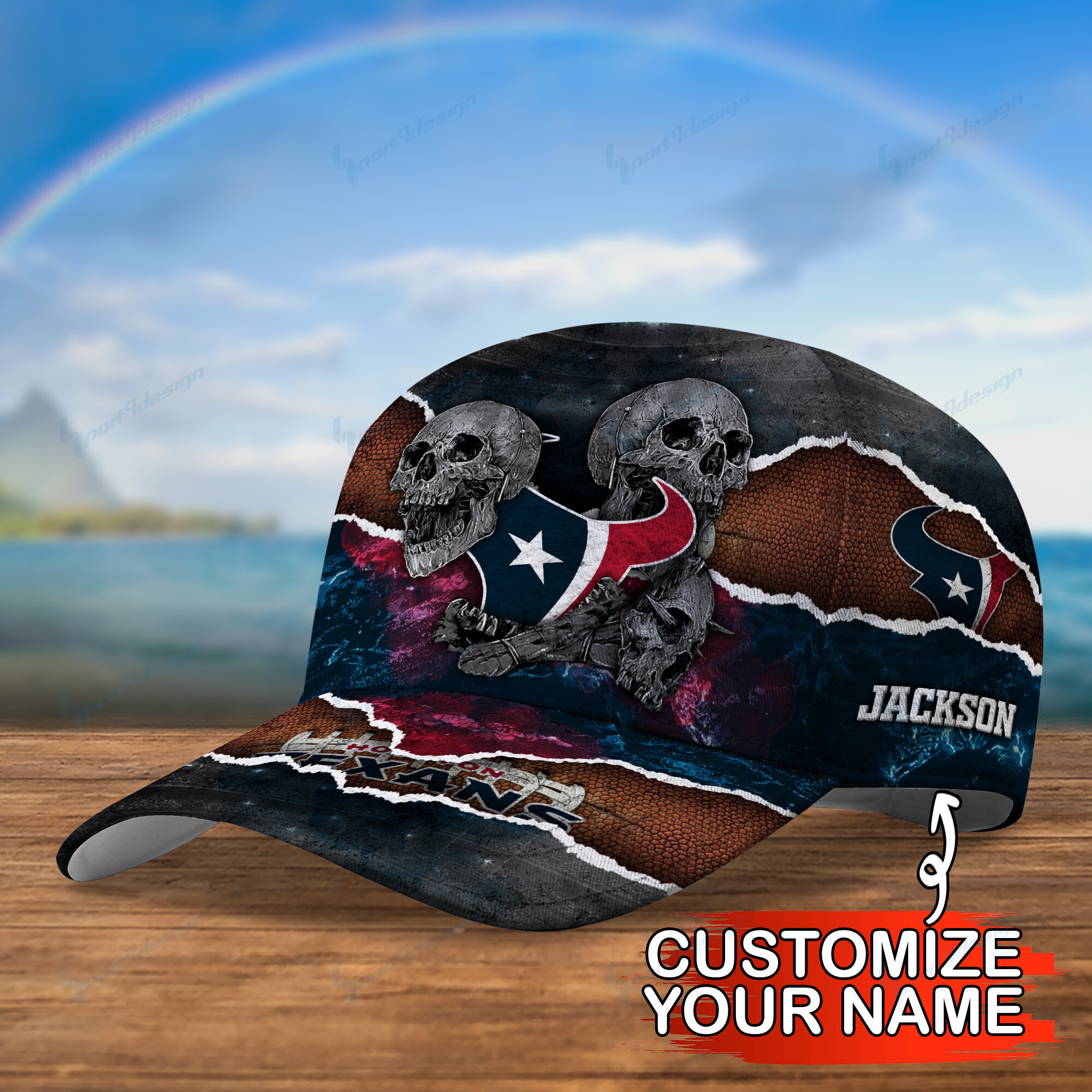 houston texans personalized classic cap bg669 bni8s