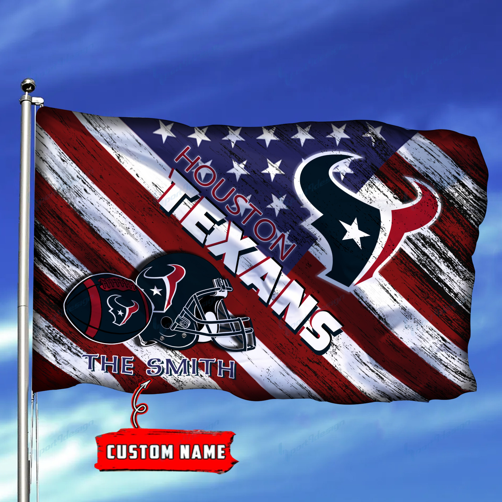 houston texans personalized flag 147 at4ow