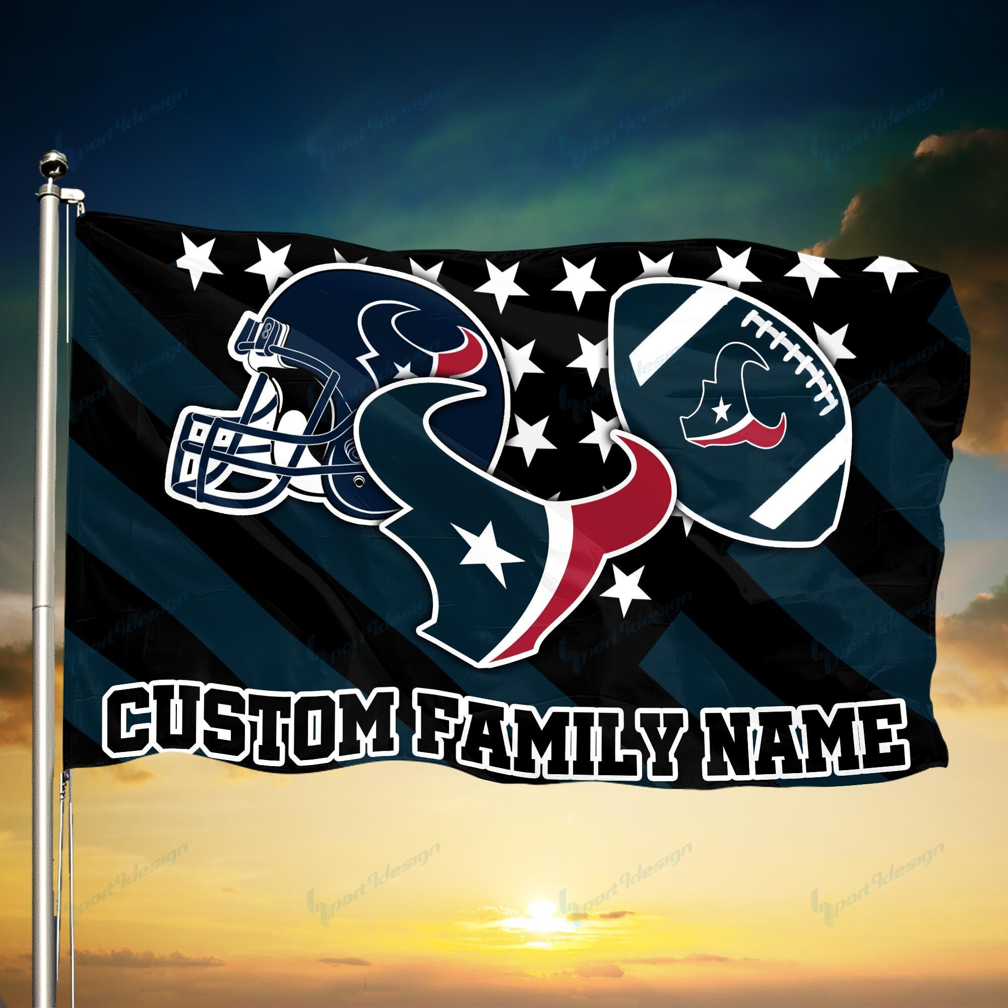 houston texans personalized flag 76 zbidn