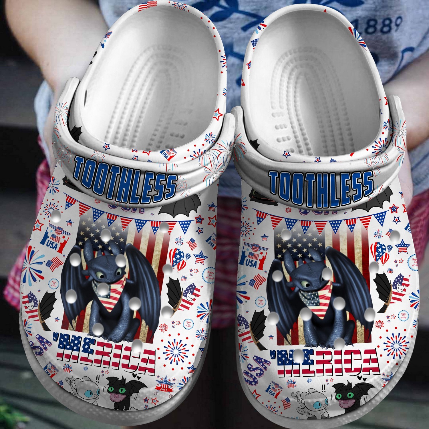how to train your dragon toothless america clogs for kids 26 adults 1vumu