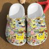 impressive cartoon crocs spongebob sticker clogs for kids and adults fr3ea