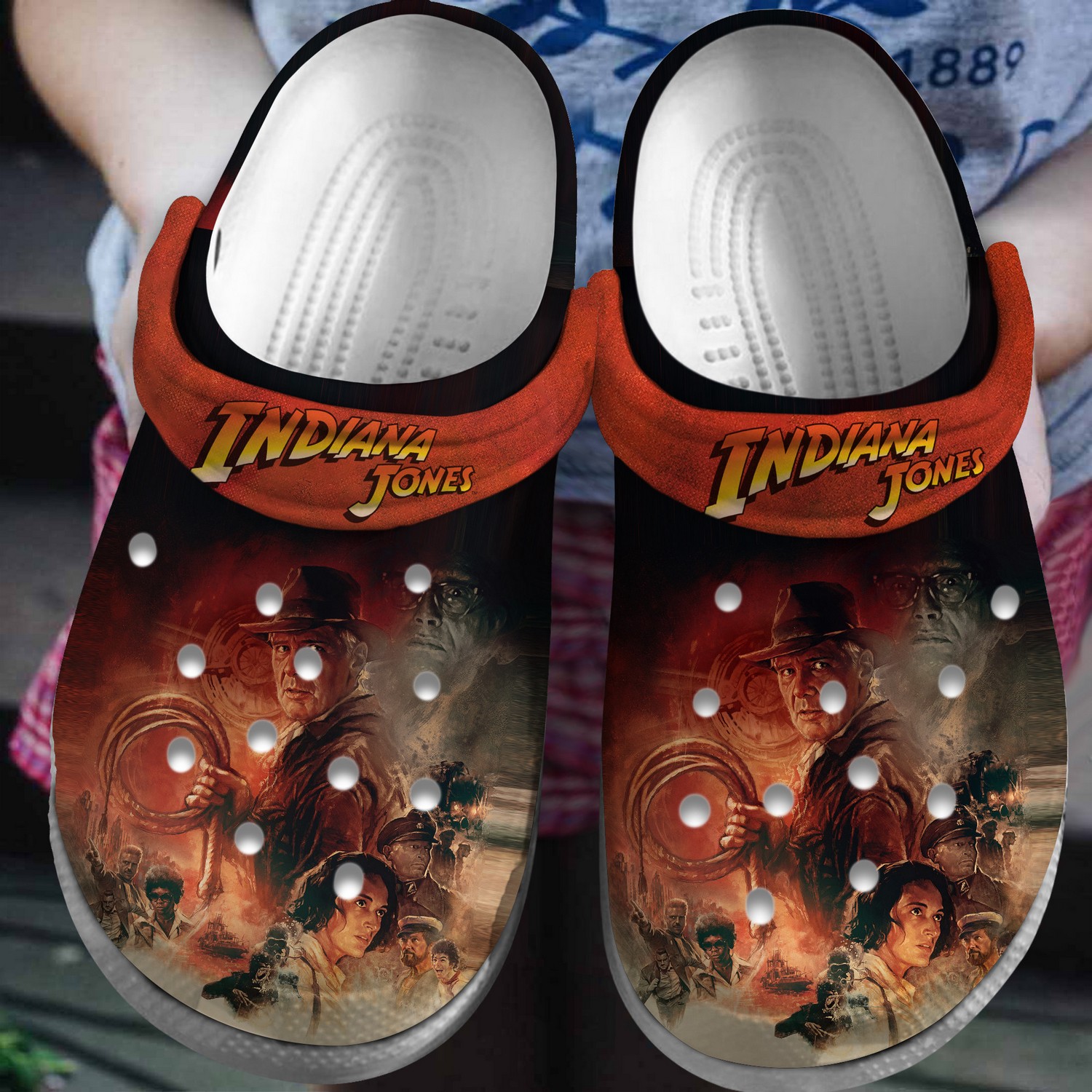 indiana jones movie clogs for kids and adults lakfg
