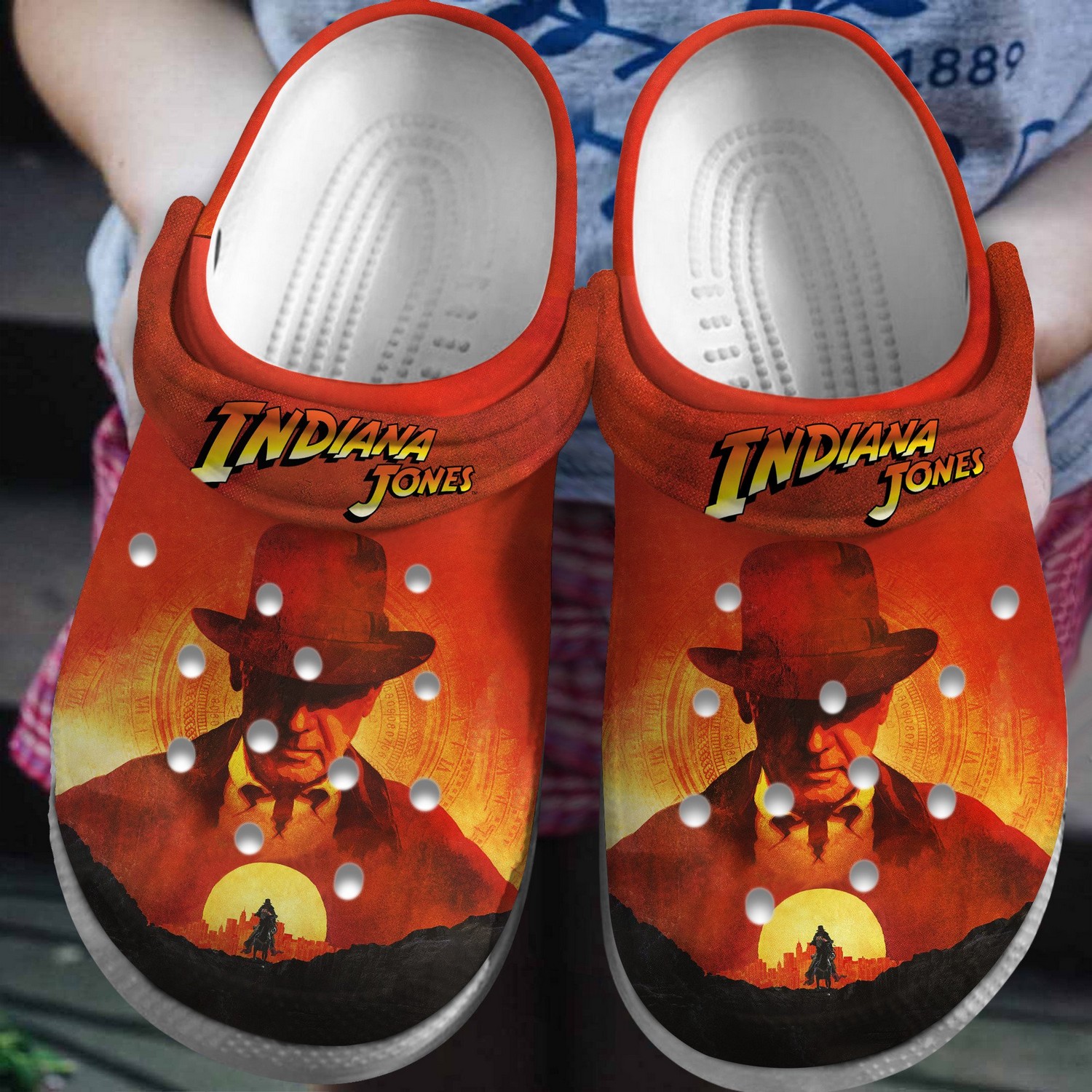 indiana jones movie clogs for kids and adults pcnps