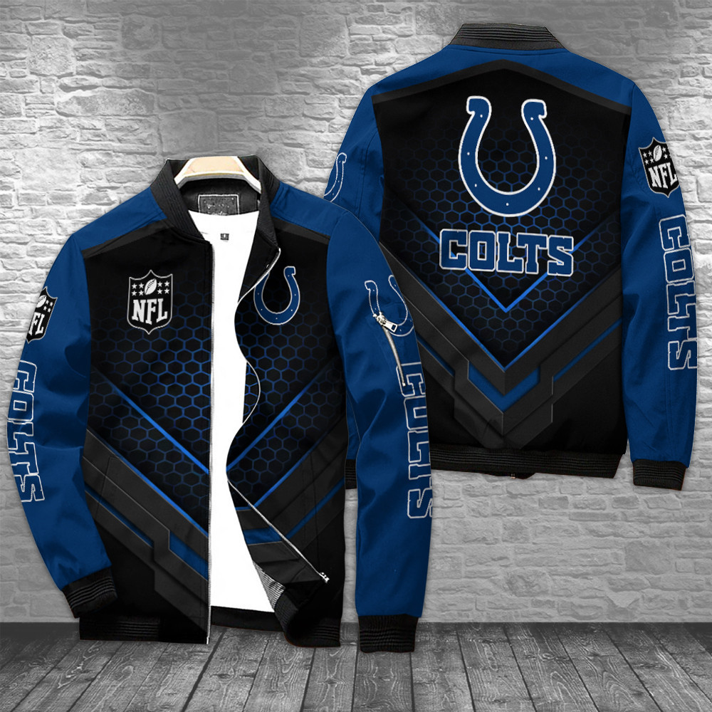 indianapolis colts bomber jacket bg168 6sh9e