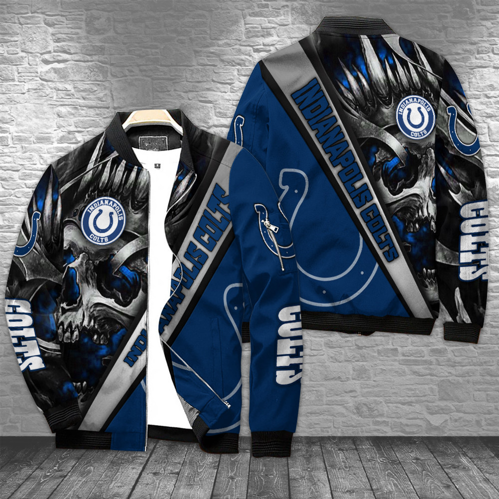 indianapolis colts bomber jacket bg232 pkrpk