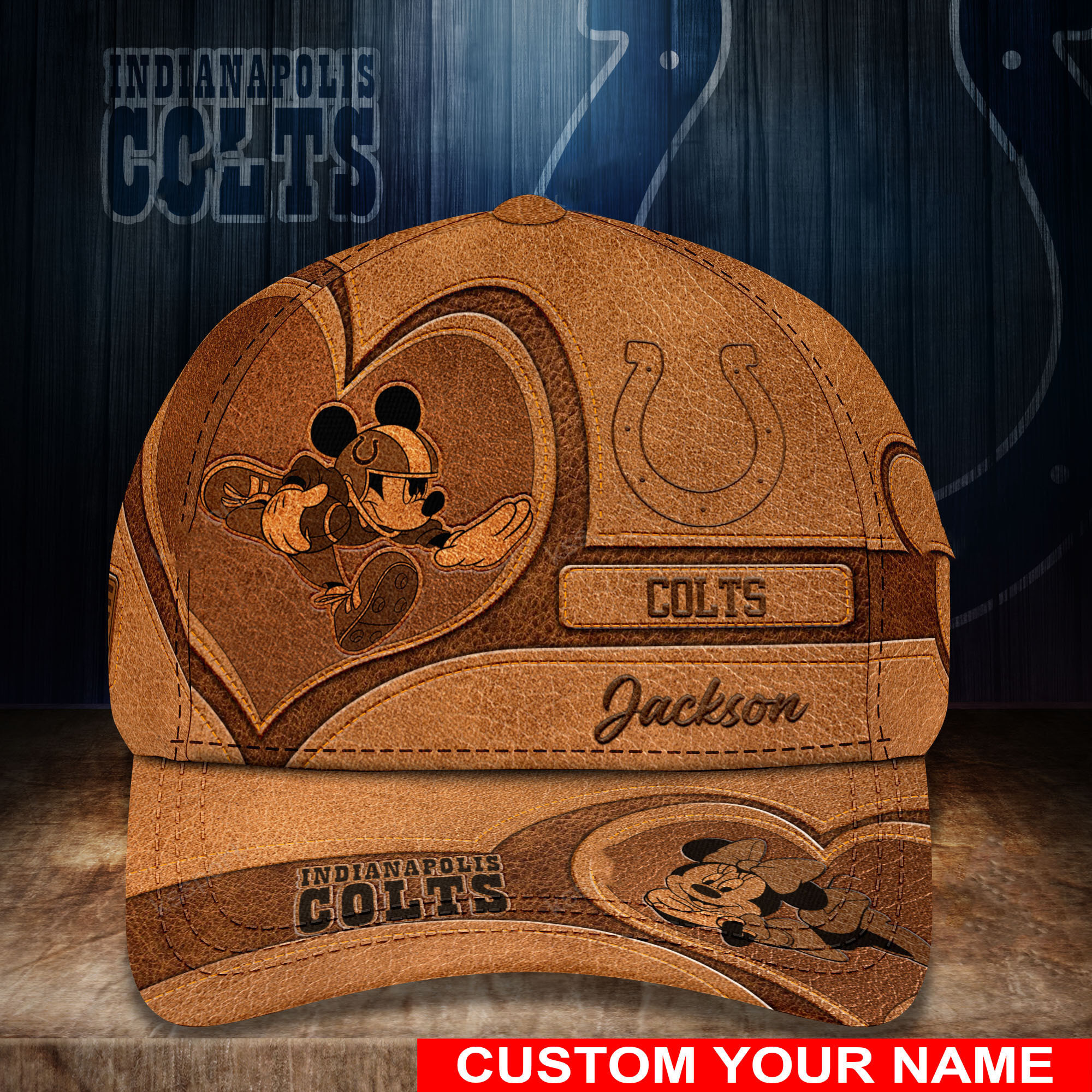 indianapolis colts personalized classic cap bb495 cbhak
