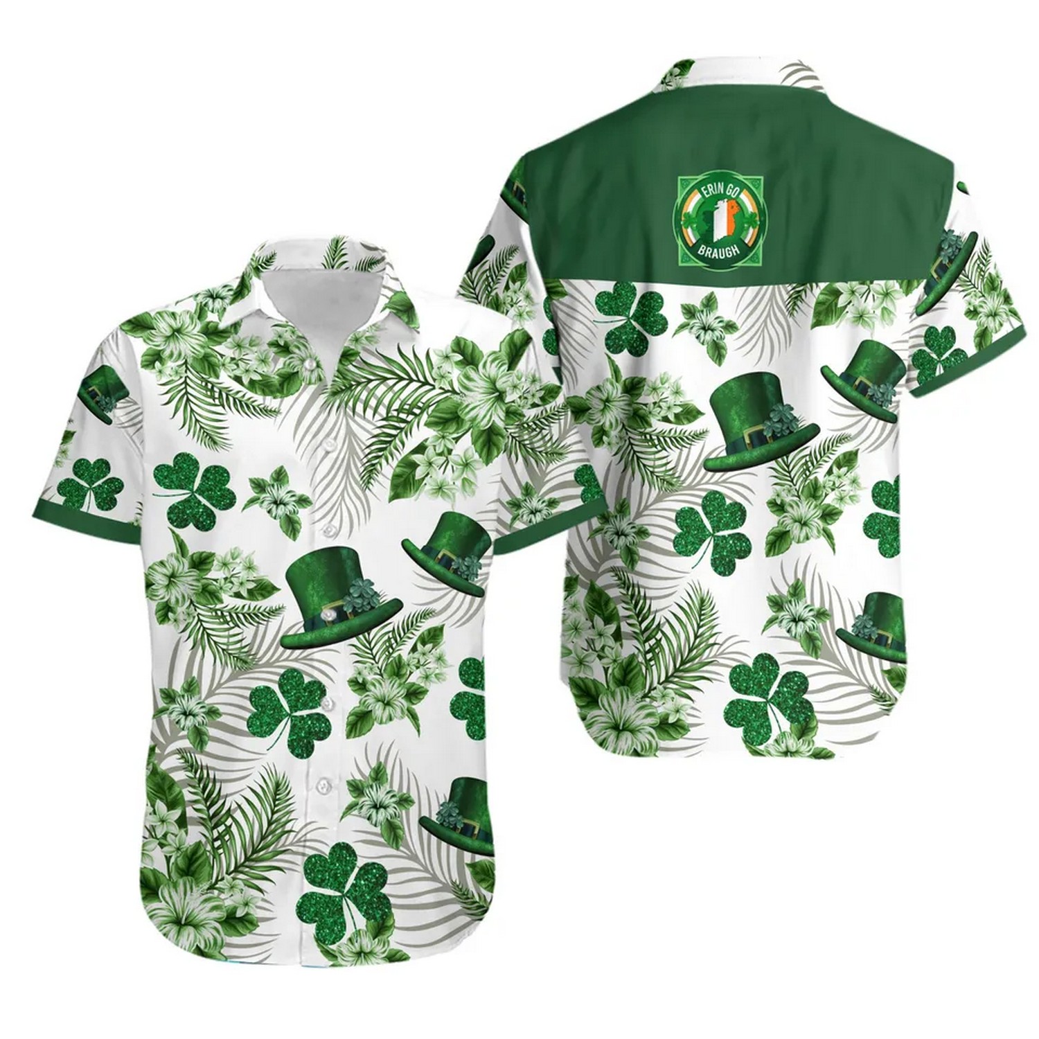 irish saint patrick day hawaiian shirt jy3yf
