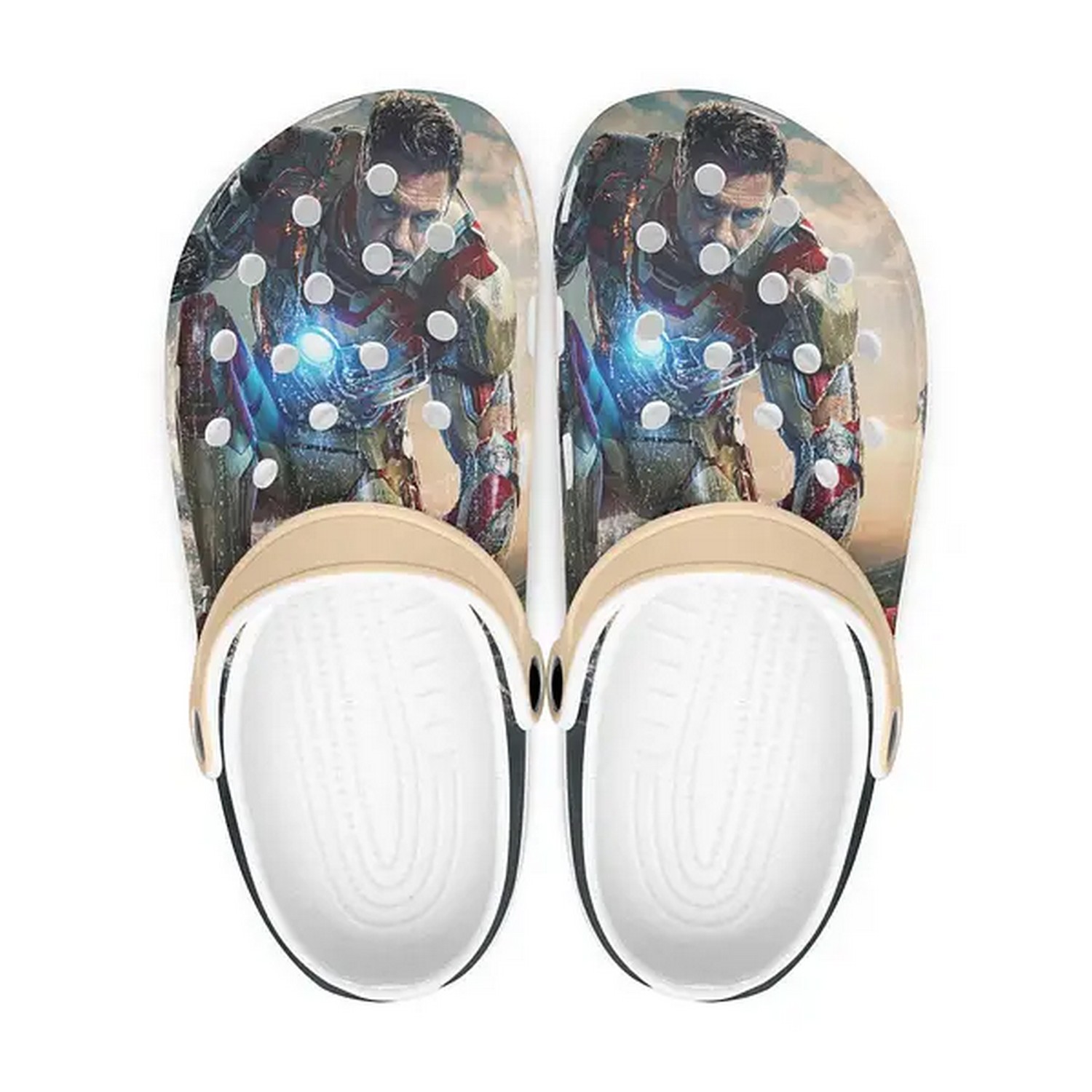 iron man avengers clogs for kids and adults wji52