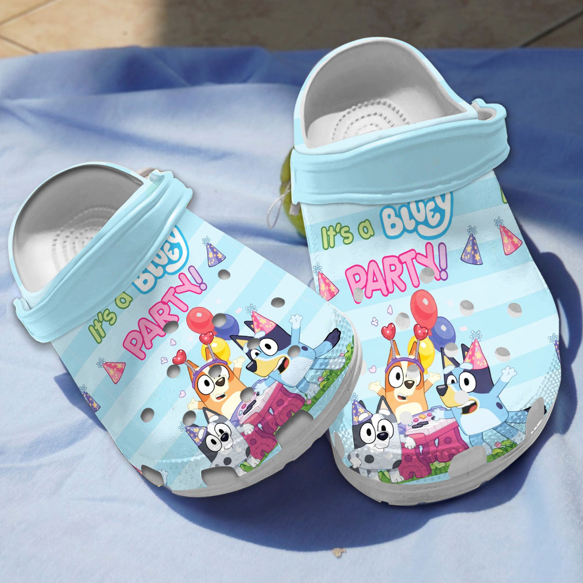its a bluey party clogs cute birthday gift for kids kgwkr