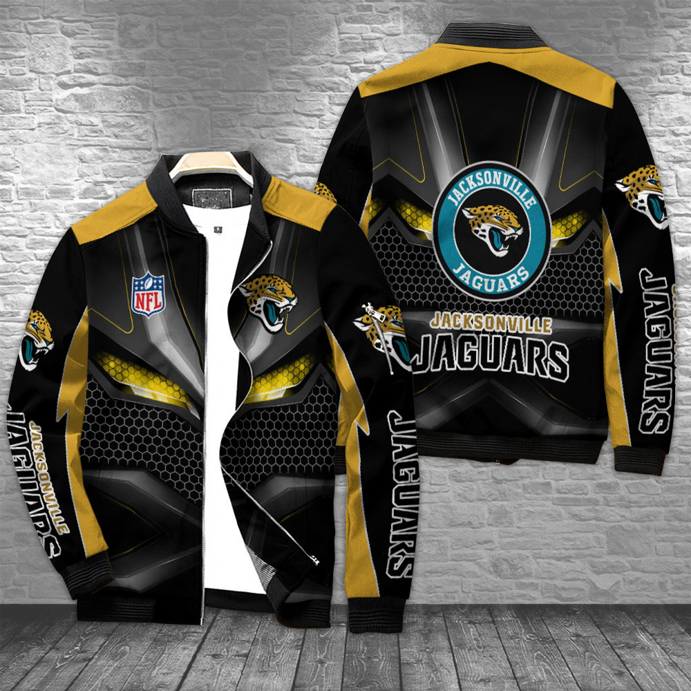 jacksonville jaguars bomber jacket bg532 21kro