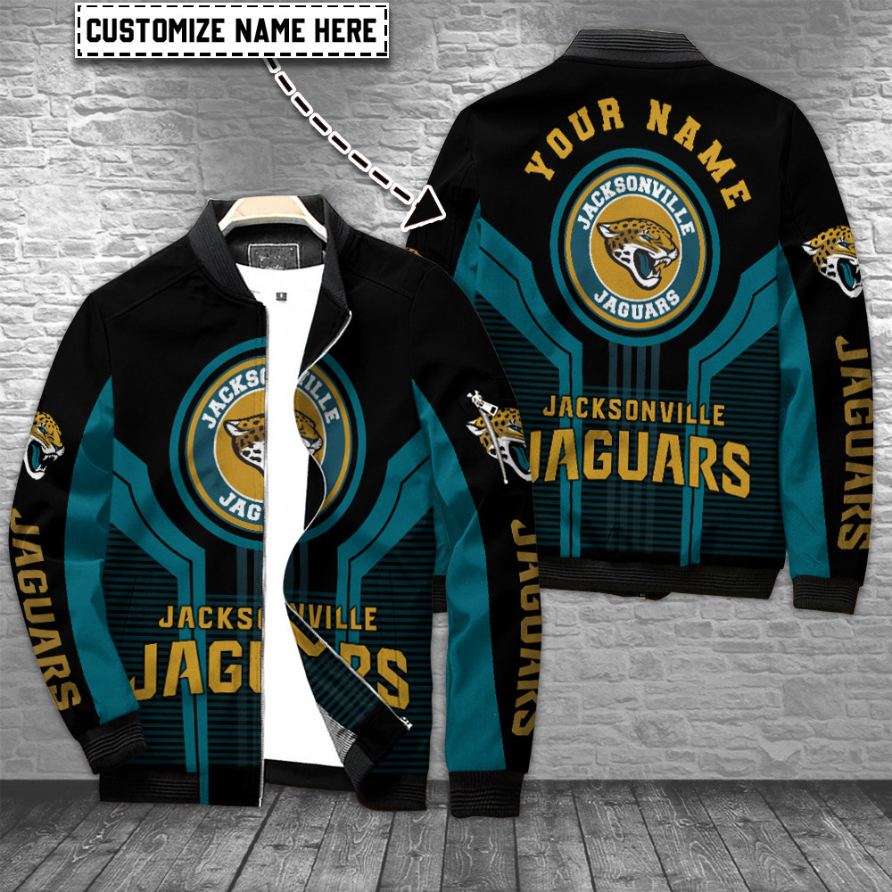 jacksonville jaguars personalized bomber jacket bg744 9nucn