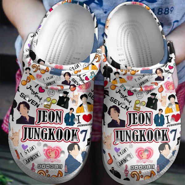 jeon jungkook bts band music clogs zza75