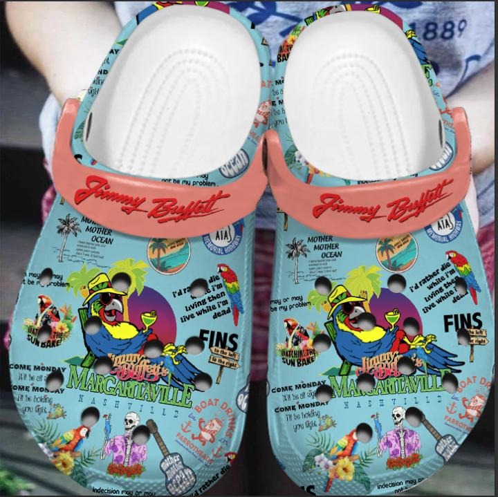 jimmy buffett margaritaville colorful music clogs for kids p26 adults jeeve