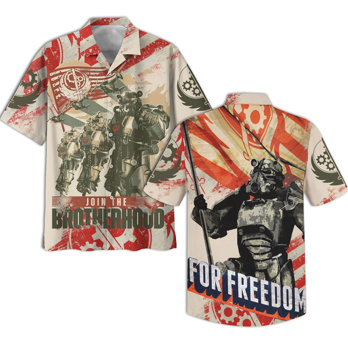 joining the brotherhood for freedom hawaiian shirt jlyt9