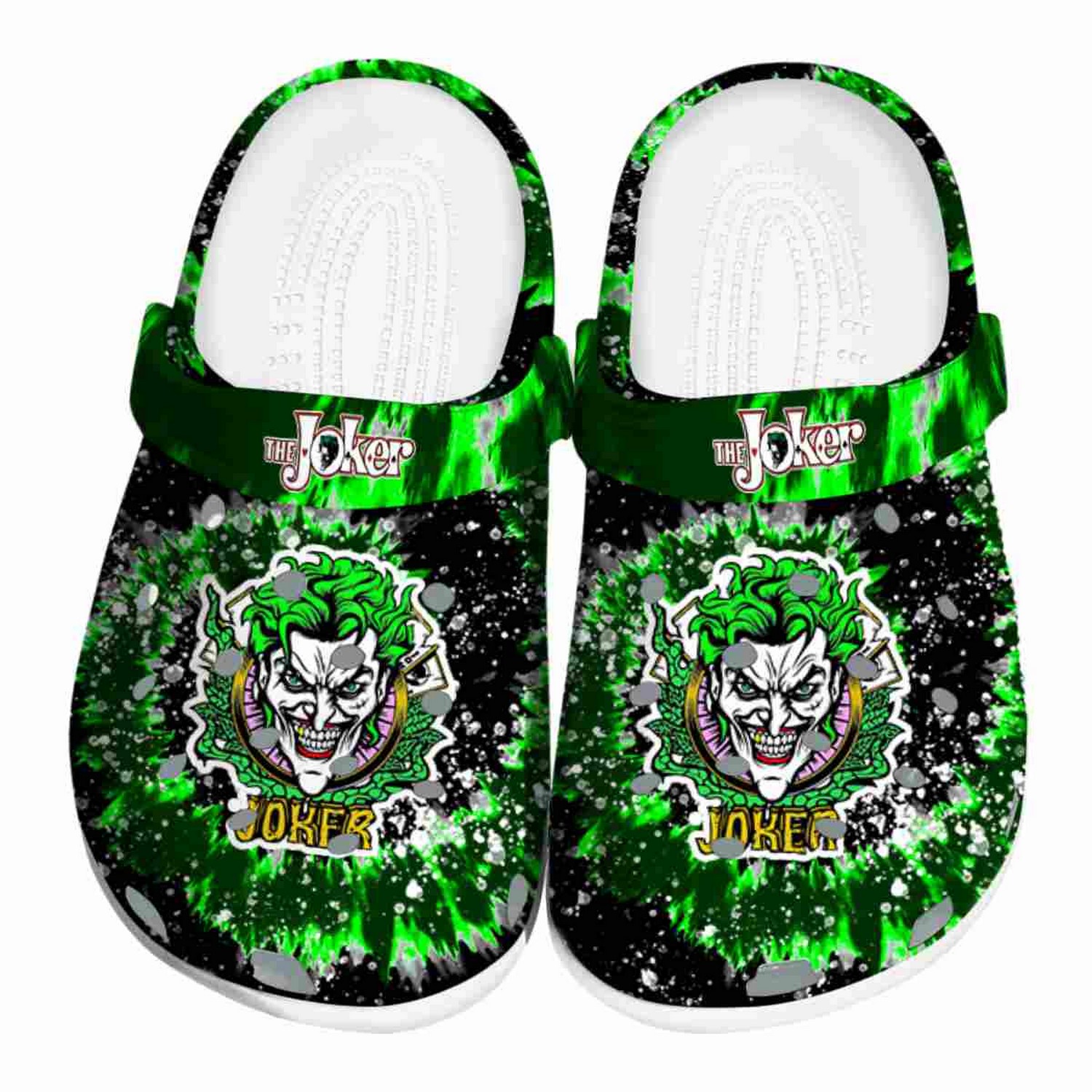 joker radiant burst effect clogs for kids 26 adults ctevy