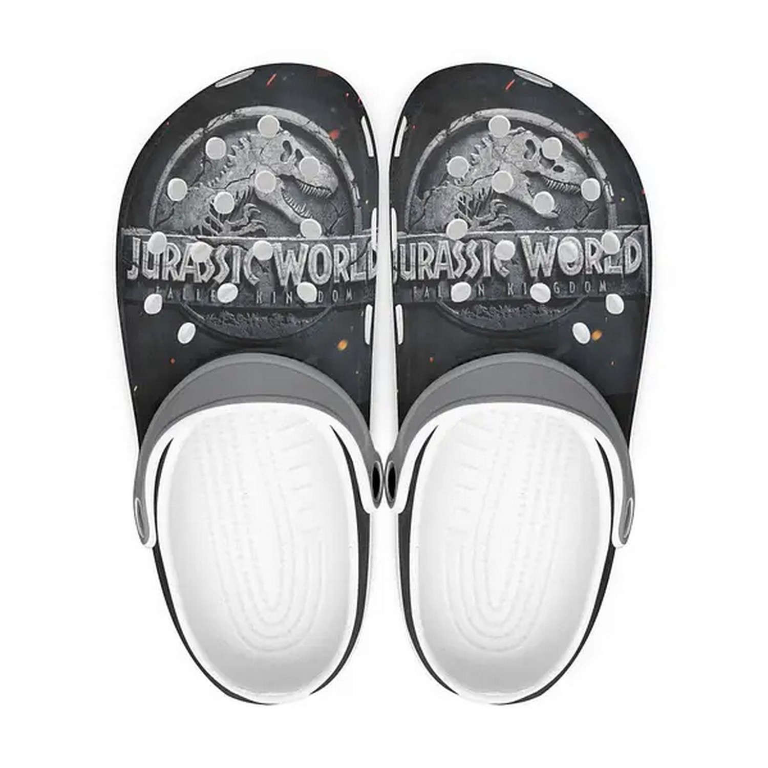 jurassic world fallen kingdom clogs for kids 26 adults ro7hv