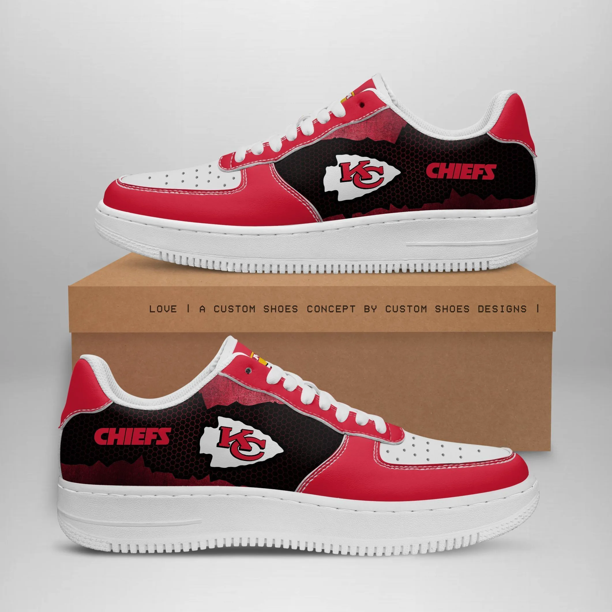kansas city chiefs af1 sneakers 03 thscd