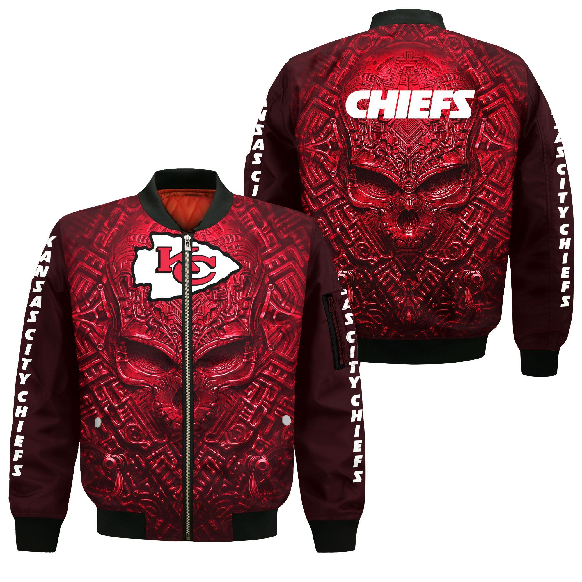 kansas city chiefs bomber jacket 10 mfgww