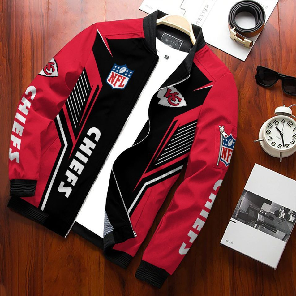 kansas city chiefs bomber jacket 217 ycycm