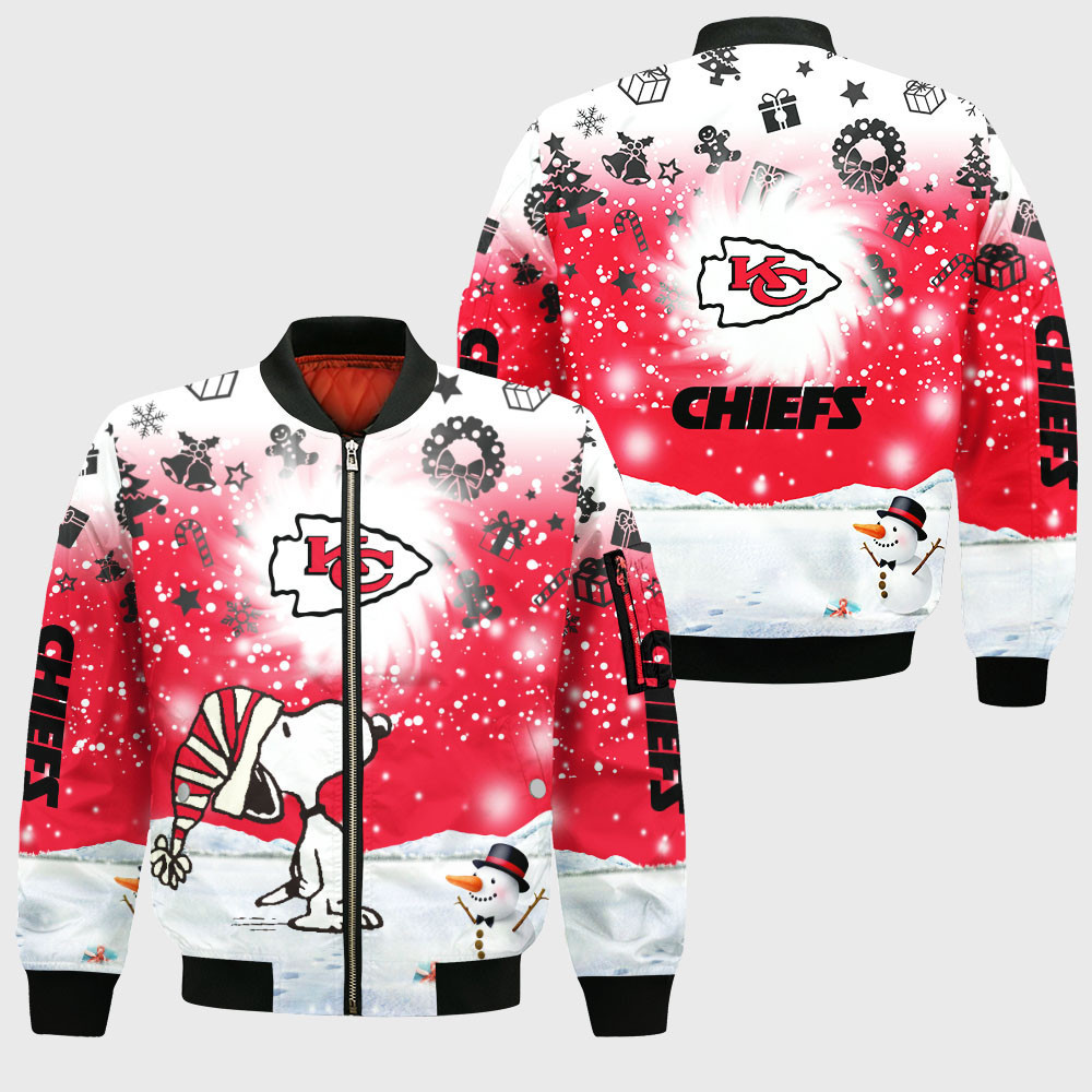 kansas city chiefs bomber jacket cs35 sjpii