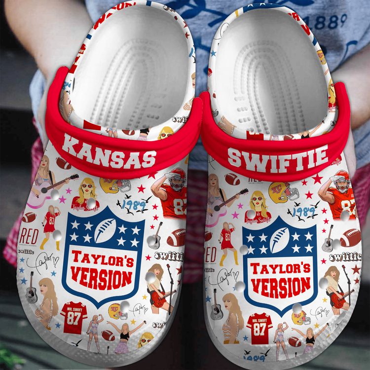 kansas swiftie taylorr version music clogs cute gift for swifties mjama