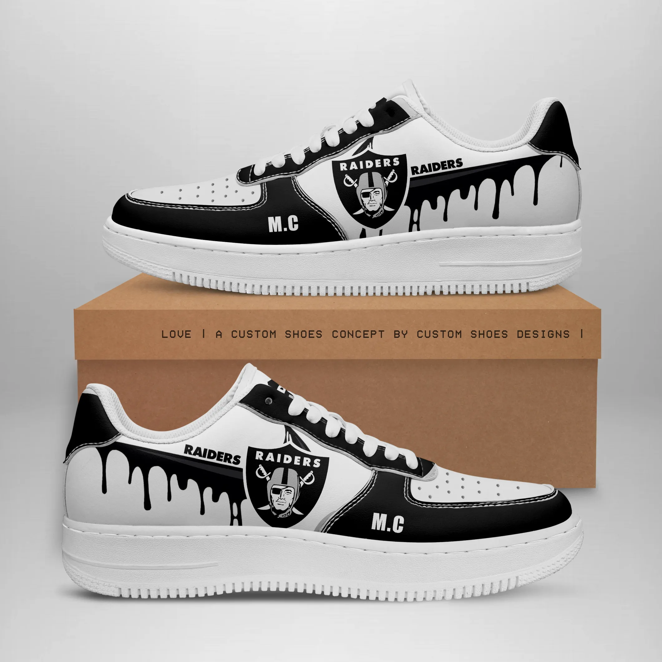 las vegas raiders af1 shoes bg245 wwhwb