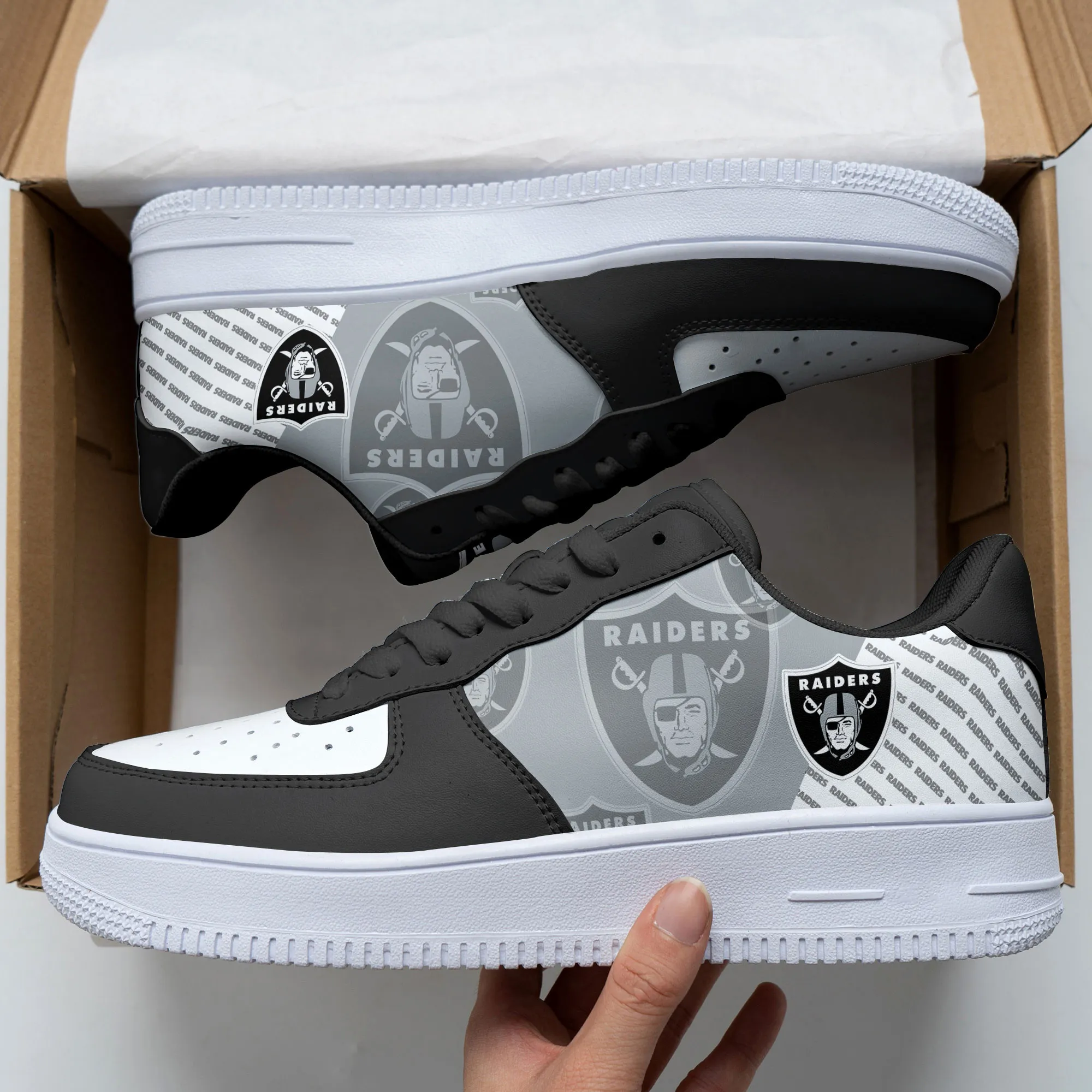 las vegas raiders af1 shoes bg246 berse