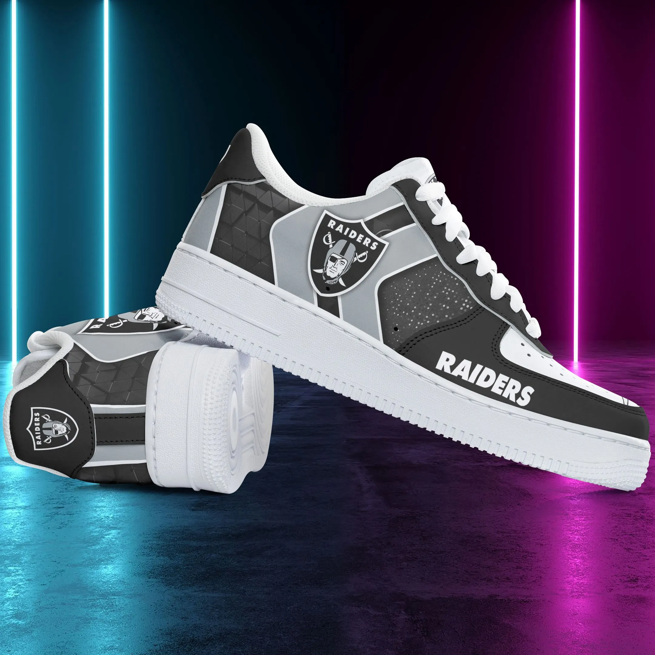 las vegas raiders af1 sneakers 77 96lec