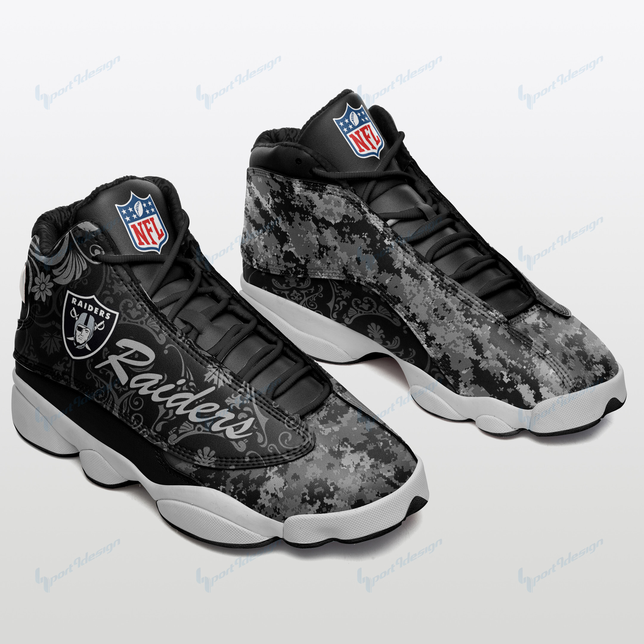 las vegas raiders ajd13 sneakers bg141 hhx6l