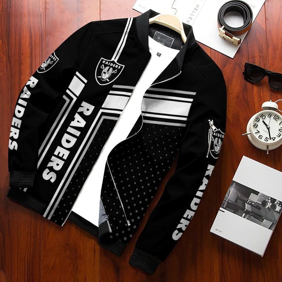 las vegas raiders bomber jacket 127 btxuj