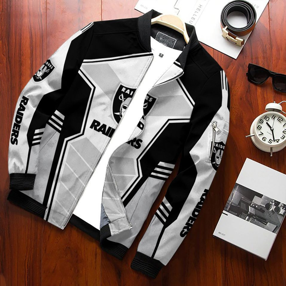 las vegas raiders bomber jacket 152 cm9bh