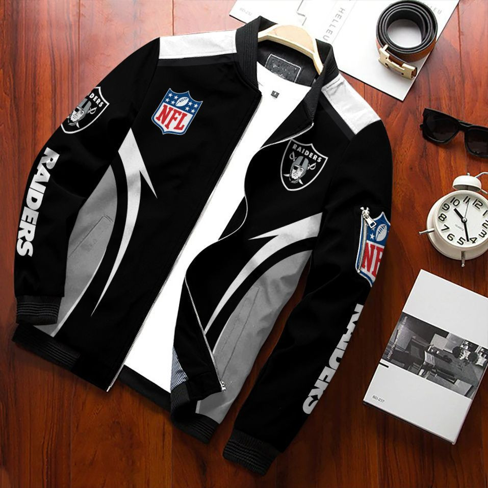 las vegas raiders bomber jacket 172 8lmyo