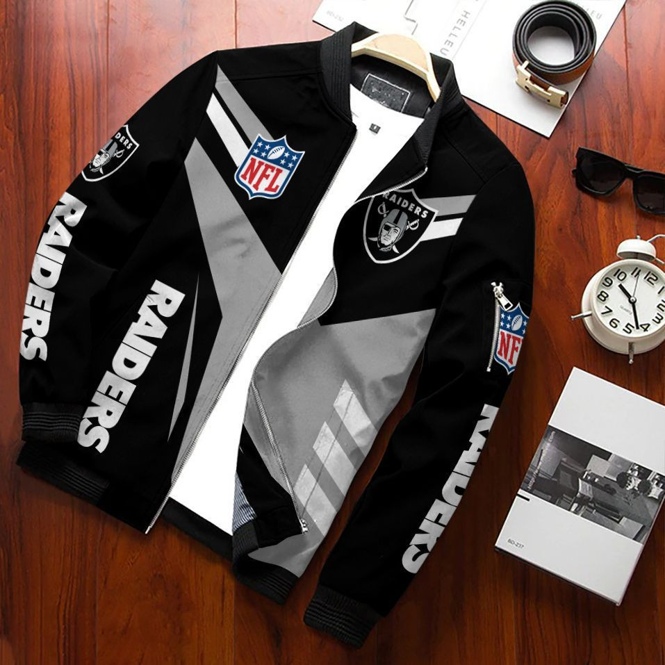 las vegas raiders bomber jacket 577 fzfbn