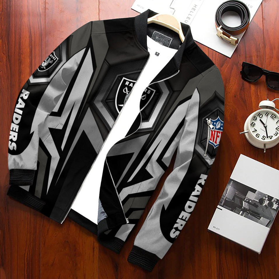las vegas raiders bomber jacket 702 bzaxb