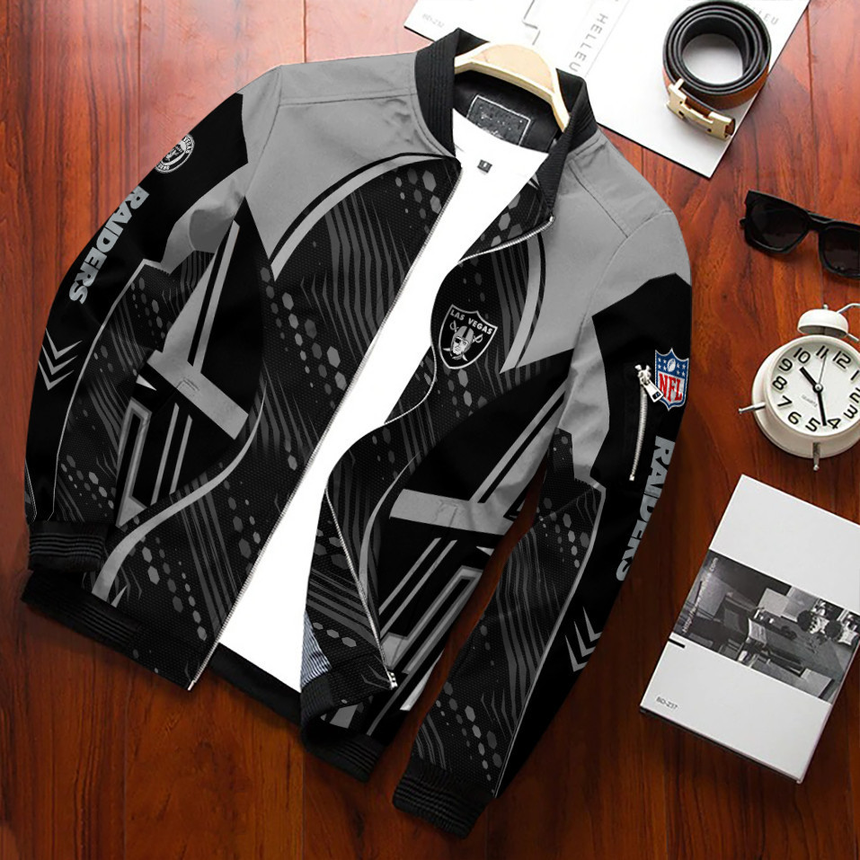 las vegas raiders bomber jacket 714 4em6p