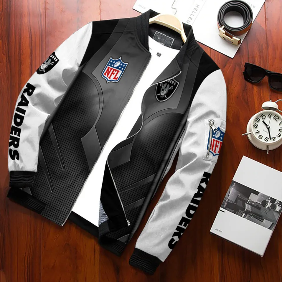 las vegas raiders bomber jacket 780 ouatl