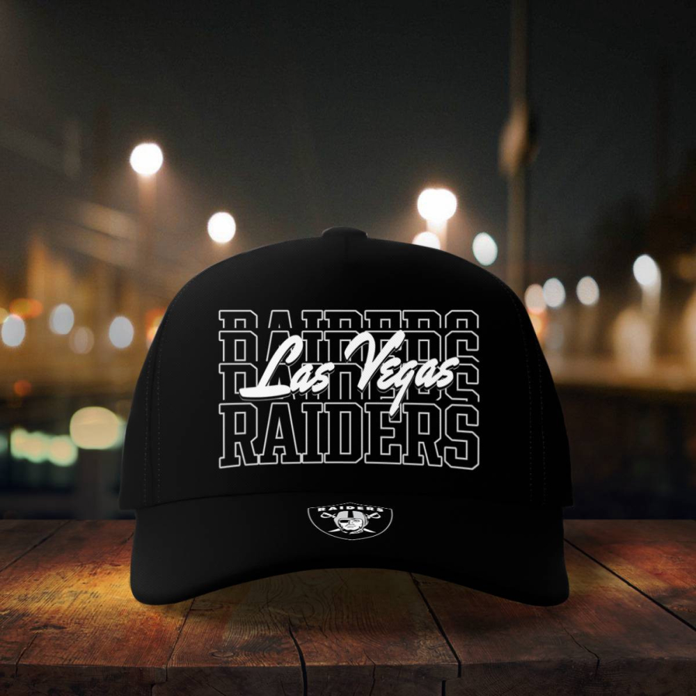 las vegas raiders instant replay classic cap snapback cap 2