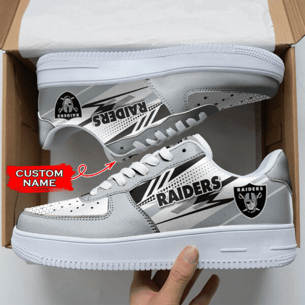 las vegas raiders nfl personalized air force 1 shoes lyyrz