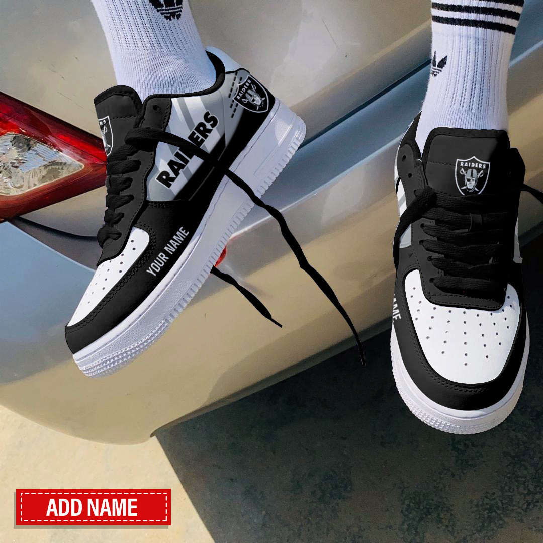 las vegas raiders personalized af1 shoes bg347 0xyut