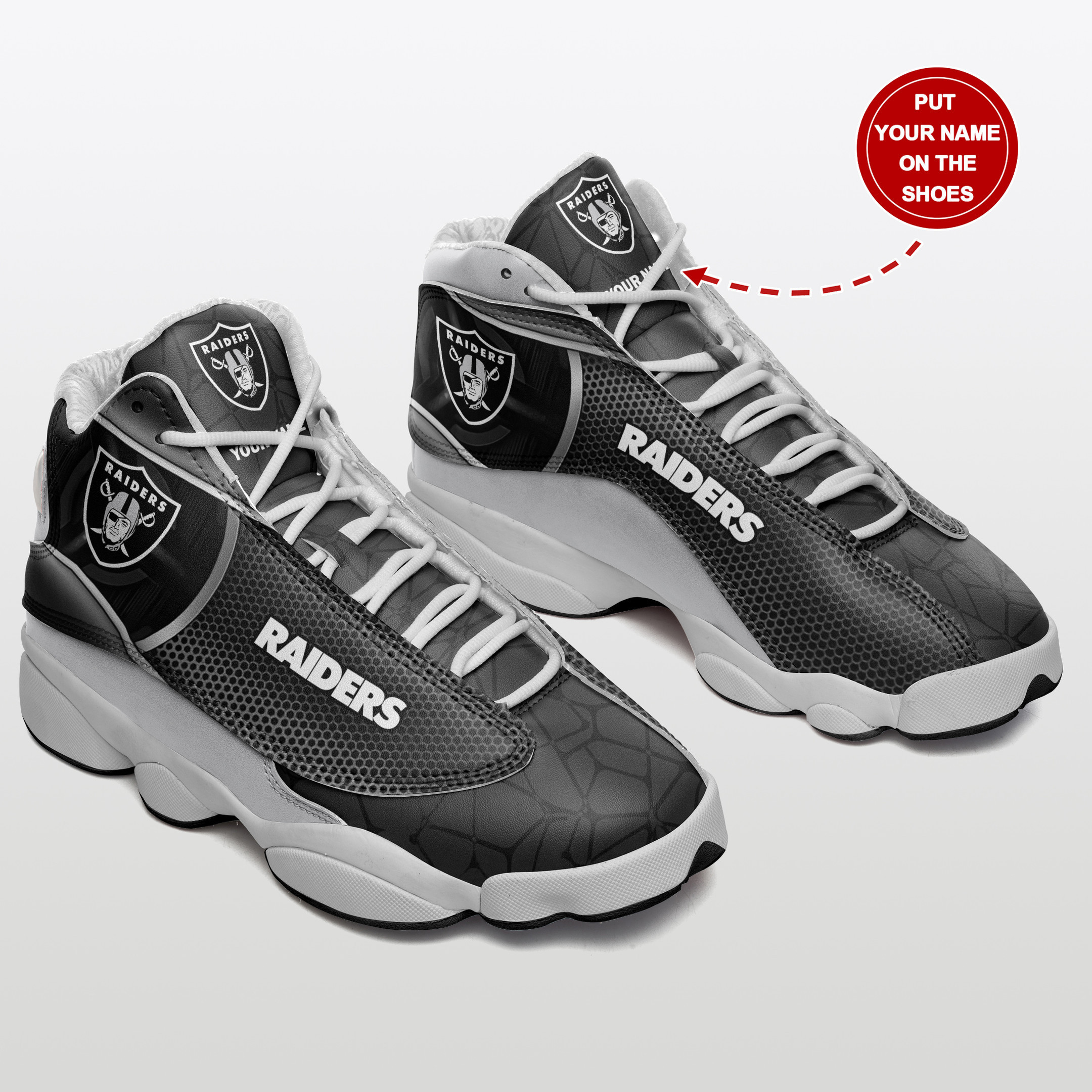 las vegas raiders personalized ajd13 sneakers bg45 17grf