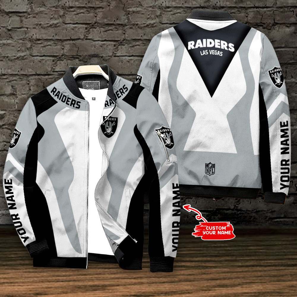 las vegas raiders personalized bomber jacket bg552 4ju5r