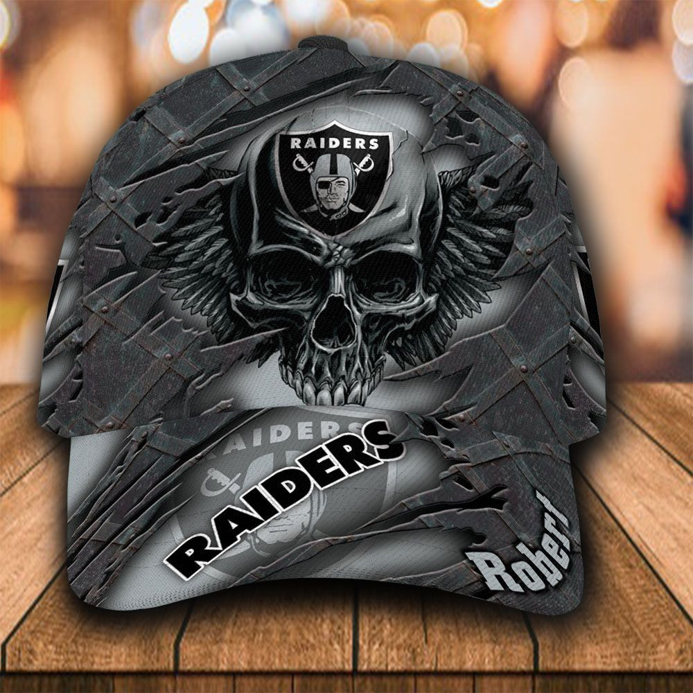 las vegas raiders personalized classic cap 191 fjabe