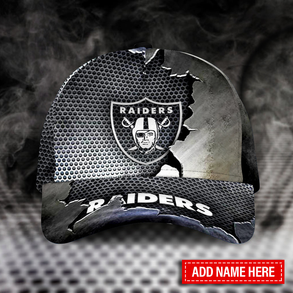 las vegas raiders personalized classic cap bb307 hmso0