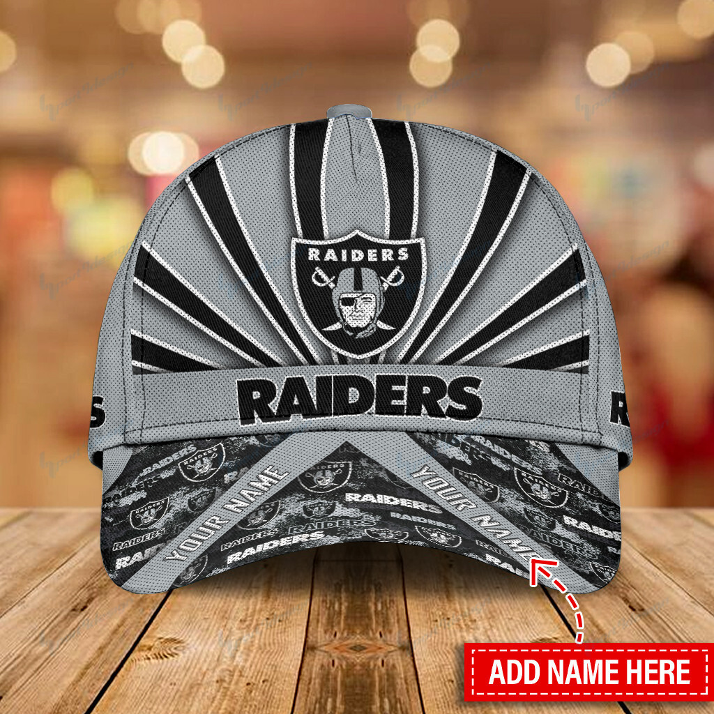las vegas raiders personalized classic cap bg583 dwmgo