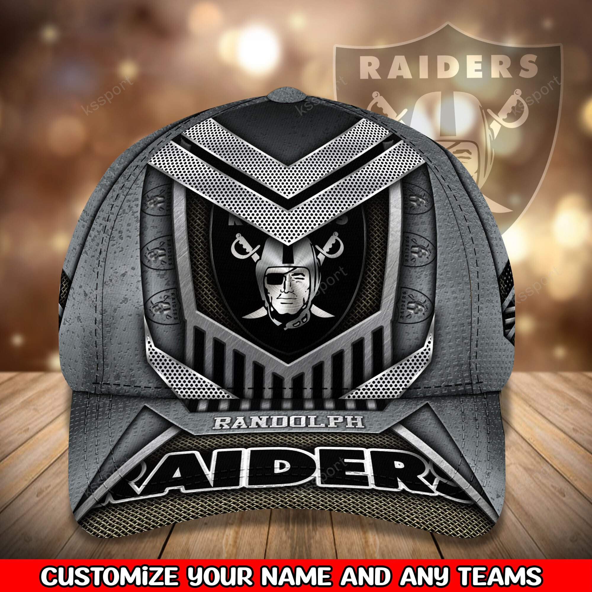 las vegas raiders personalized classic cap bg777 vc0wj