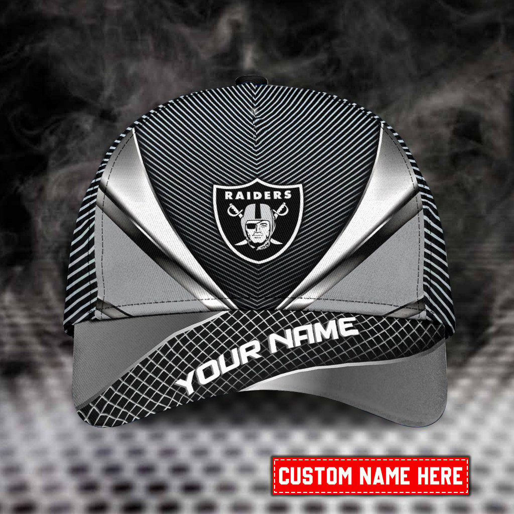 las vegas raiders personalized classic cap bg849 gbh2f